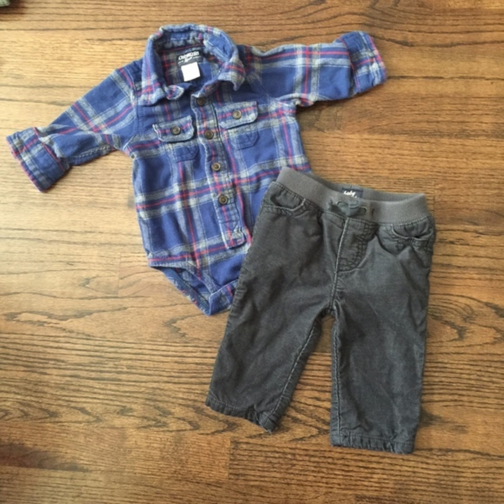 EUC Osh‎ Kosh Outfit Size 6M